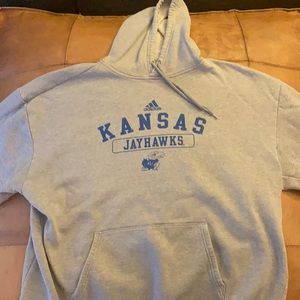 Men’s XL Adidas Kansas Hooded Sweatshirt